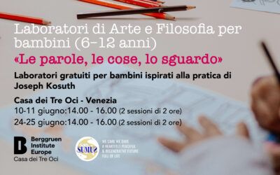 June 10-11 & 24-25: Art and philosophy workshop for children at the Berggruen Foundation
